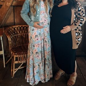 Vici floral smocked dress